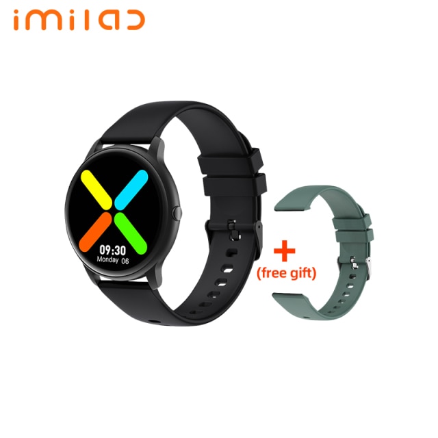 [Copier le code: FRDHBKW66  €41 - €11] IMILAB – montre connectée KW66 pour hommes et femmes, moniteur d'activité physique, podomètre, moniteur de fréquence cardiaque, pour Honor Huawei Xiaomi