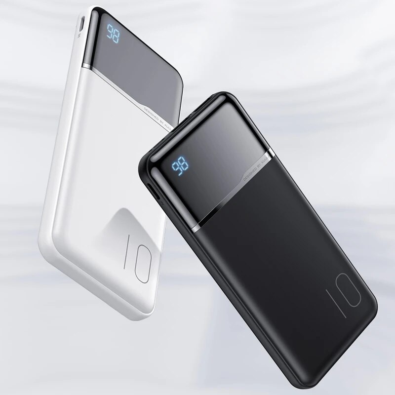KUULAA – Batterie externe 10000 mAh, chargeur portatif, power bank, USB, pour Xiaomi Mi 9 et 8, iPhone
