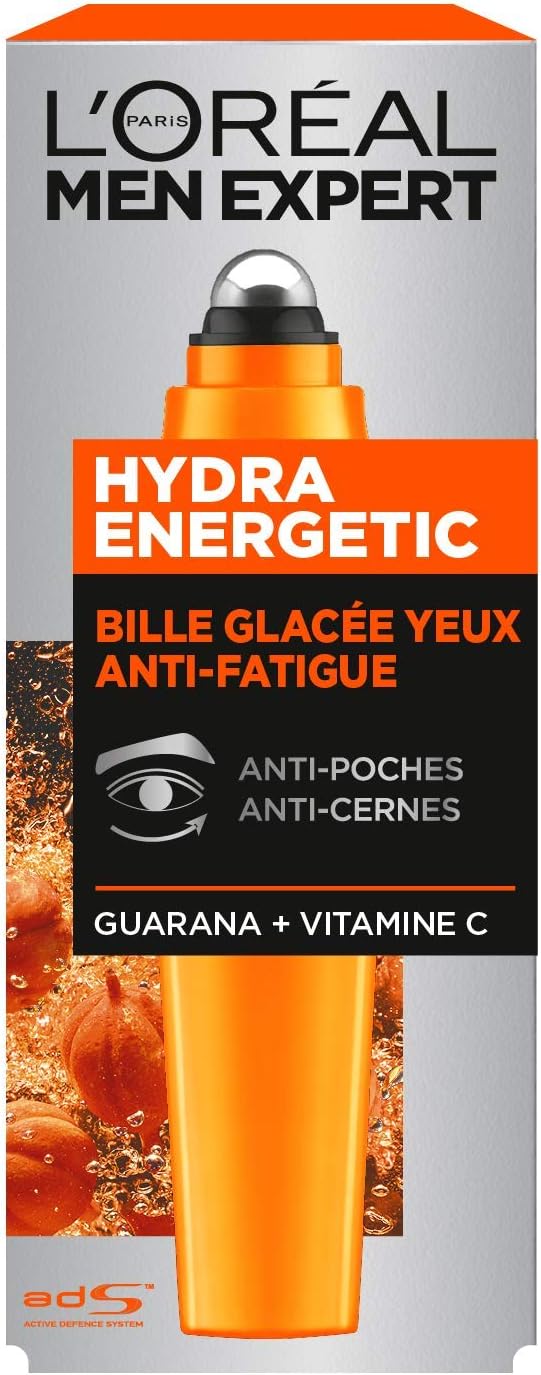 L'Oréal Men Expert - Bille Anti-Cernes & Anti-Poches pour Homme - Hydra Energetic - 10 ml