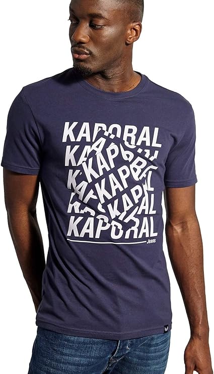 Kaporal - T-Shirt à Manches Courtes, Coupe Slim - Maker - Homme