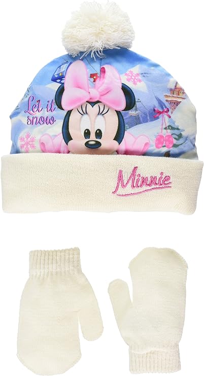 Minnie Mouse Let It Snow Bonnet Bébé Fille
