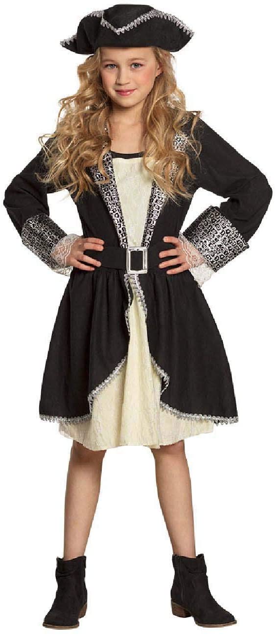 Boland BOL82280 Costume de pirate Tracy pour fille Taille 104-116 cm
