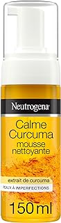 Neutrogena Mousse Nettoyante Visage, Calme Curcuma, 1 Flacon Pompe de 150ml