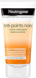 Neutrogena Visibly Clear Crème Désincrustante points noirs – Soin peau anti-points noirs – 1 x tube de 150 ml