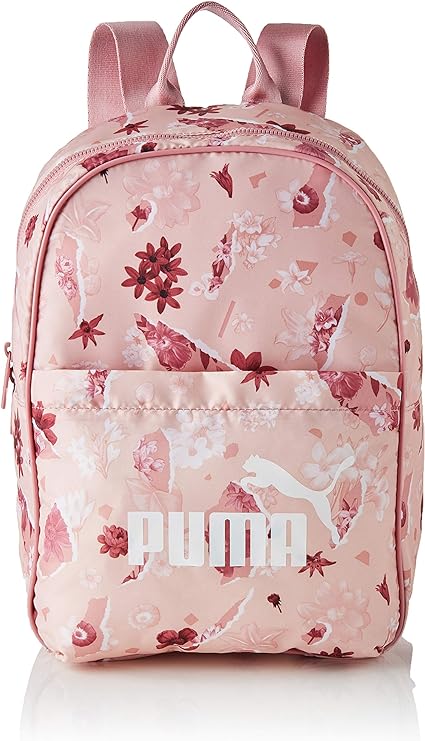 PUMA WMN Core Seasonal Backpack Sac &agrave; Dos pour Femmes, Bluestone-Floral AOP, OSFA