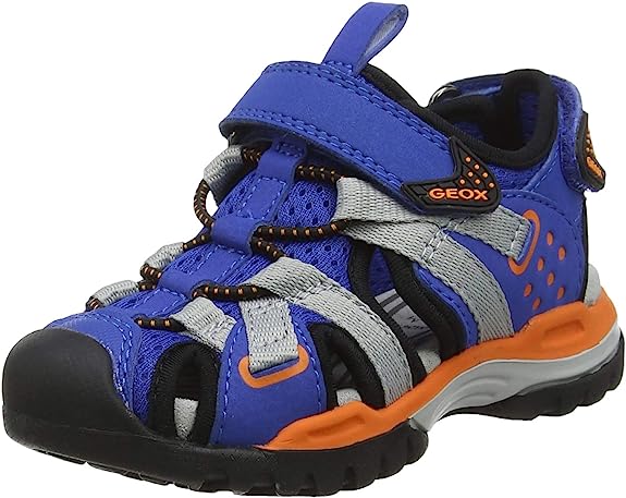 Geox J Borealis Boy B, Sandales Bout Fermé garçon