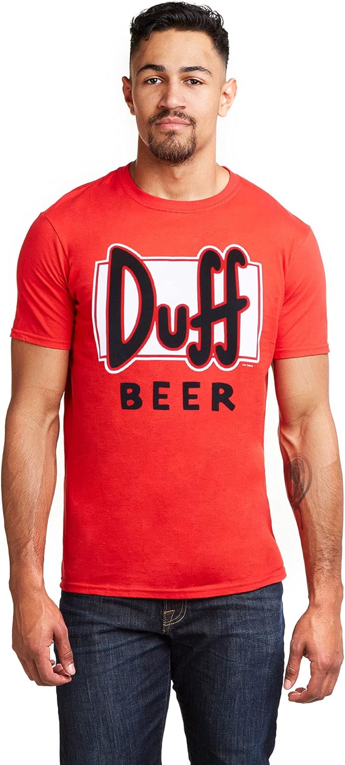 The Simpsons Duff Beer T-Shirt Homme