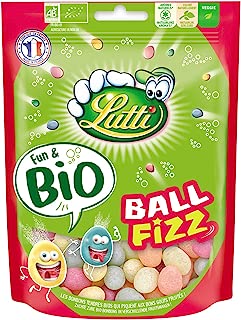 Lutti Ball Fizz Bio Doypack 100 g Lutti Ball Fizz Bio Doypack 100 g