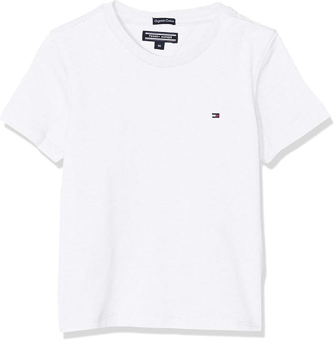 Tommy Hilfiger Boys Basic CN Knit S/S T-Shirt Gar&ccedil;on