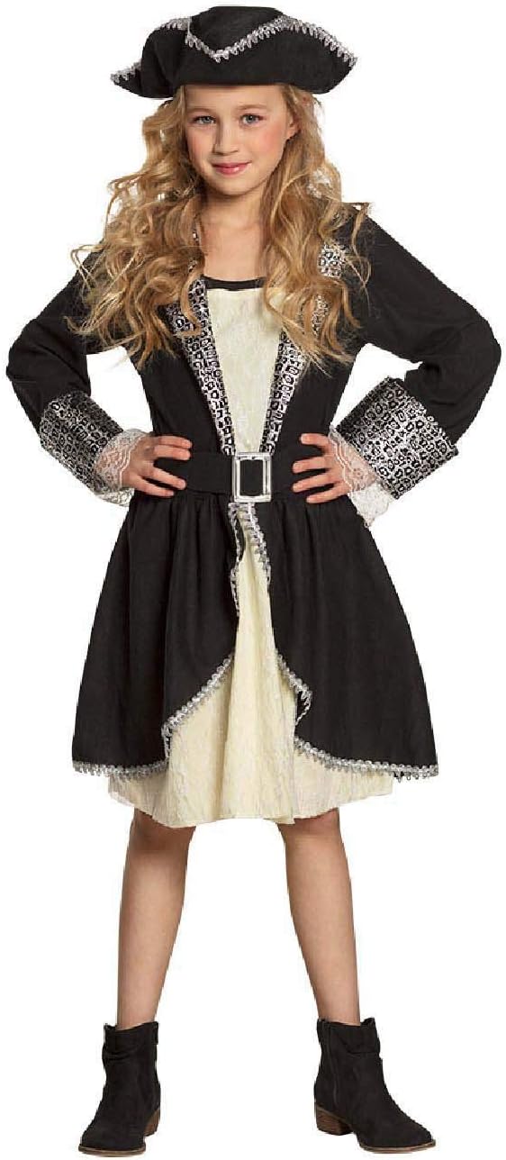 Boland BOL82280 Costume de pirate Tracy pour fille Taille 104-116 cm