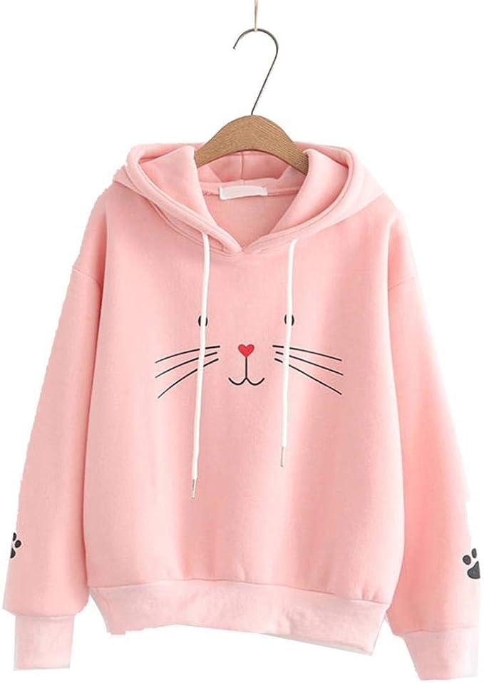 gensit Sweat à Capuche à Manches Longues pour Femmes Sweats à Capuche