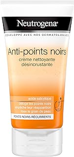 Neutrogena Visibly Clear Crème Désincrustante points noirs – Soin peau anti-points noirs – 1 x tube de 150 ml