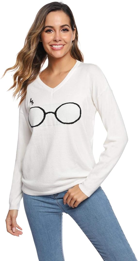 Abollria Pull Femme à la Mode Pas Cher Pull pour Femme Sweatshirt en Maille Sport Pull Chic Vetement Femmes Blouse