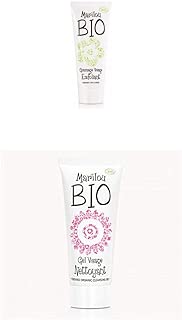 Duo de produit de beauté MARILOU BIO - Gamme Classic - Gommage Visage Exfoliant - Gel visage Duo de produit de beauté MARILOU BIO - Gamme Classic - Gommage Visage Exfoliant - Gel visage