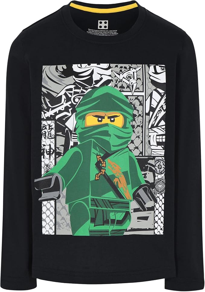 LEGO Ninjago Jungen Langarmshirt T-Shirt Garçon