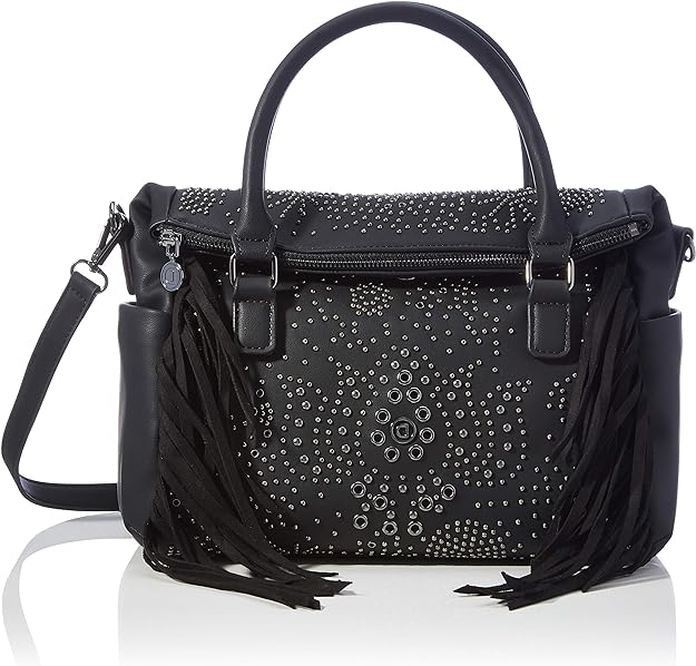 Desigual Accessories PU Hand Bag, Sac &agrave; main. Femme, Noir, U