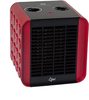 Suntec PTC Chauffage soufflant Heat Bloc [pour pièces jusqu'à 30 m³ (~ 13 m²), train libre chaleur, 3 niveaux (, chaud, chaud froid), 1500 W]