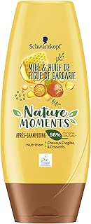Nature Moments Après-Shampooing Nutrition Cheveux Fragiles & Cassants Miel & Huile de Figue de Barbarie 200 ml