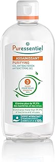 Puressentiel - Assainissant - Gel Antibactérien aux 3 Huiles Essentielles - Elimine 99,9% des bactéries et des virus - 250 ml