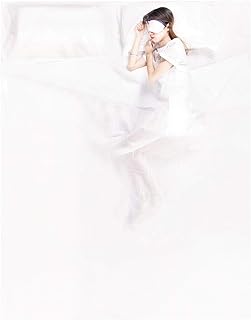 Wilxaw Literie de Voyage Jetable, Sac de Couchage Jetable avec Housse Taie d'oreiller pour Voyages Jetable, Non-tissé Couverture de Salon de Beauté (Lit Double - 250 * 200cm)