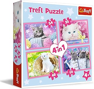 Trefl Puzzle 4 en 1 pour Chat