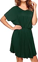 Meaneor Femmes Robe A Manches Courtes Le Style De Renaissance Très Elégant d'été