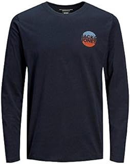 Jack & Jones Jortorpedo Tee Ls Crew Neck FST T-Shirt Homme