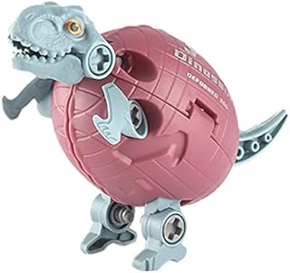Pineapplen Bricolage ÉCrou Assemblage Jouet DéFormé Dinosaure Oeuf Assemblage Dinosaure Bloc de Construction Modèle Dinosa...