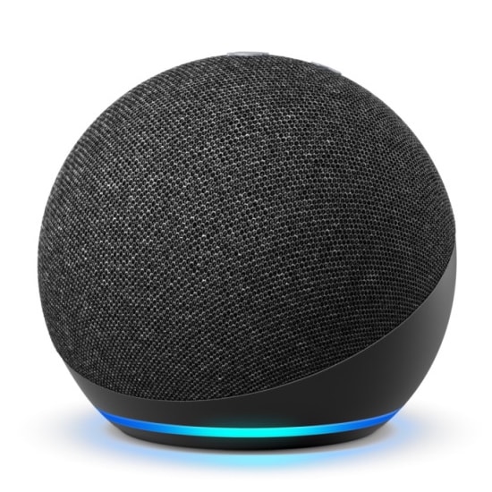 Assistant vocal Echo dot 4 génération anthracite