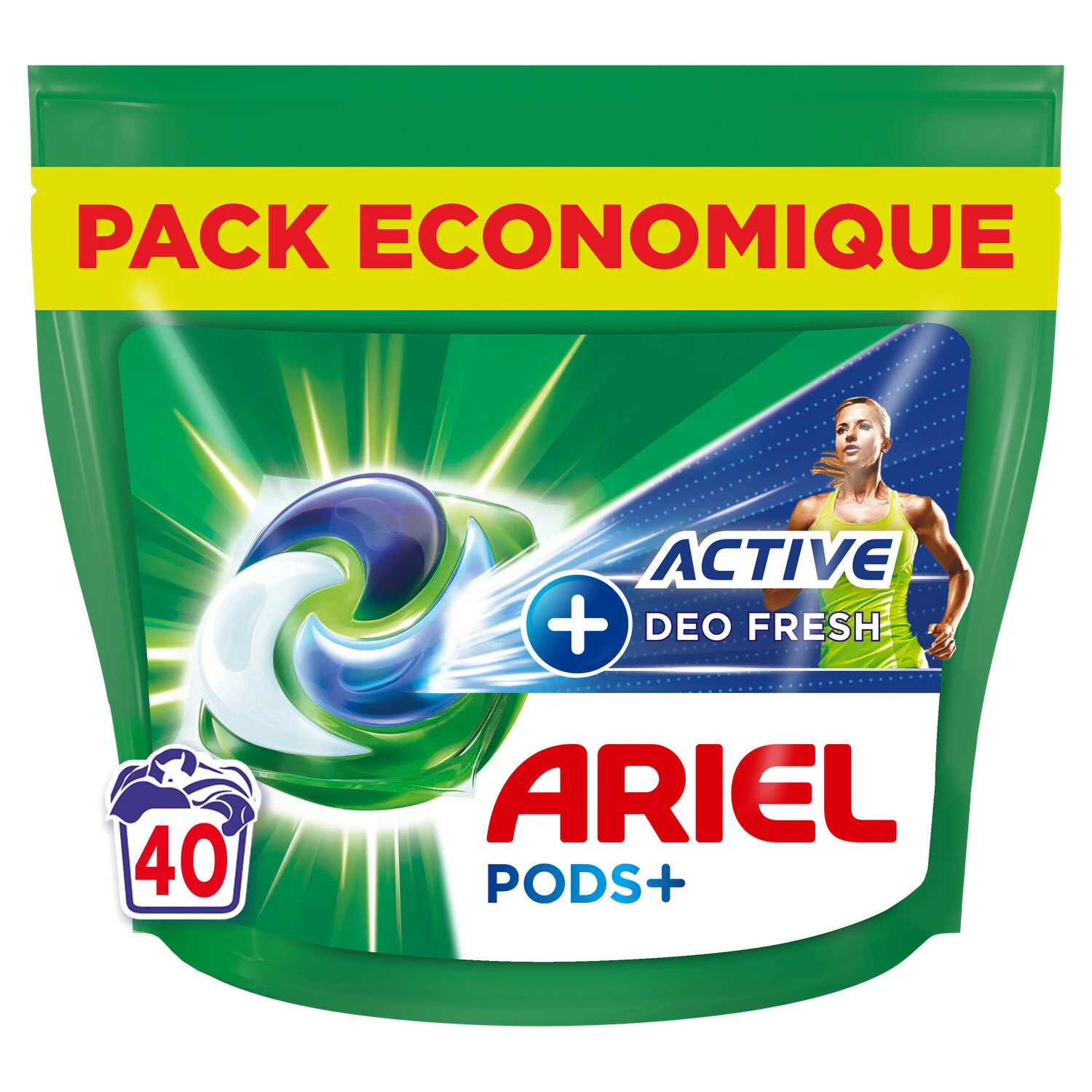 GRATUITE : Lessive Ariel Pods+ – 40 capsules, Différentes Variétés avec Réduction sur Carte fidélité et ODR