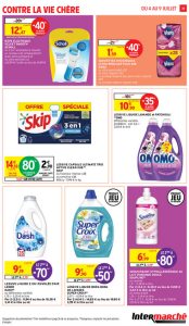 catalogue intermarché - 80 % en avantage carte sur une sélection de produits      - Du mardi 4 au dimanche 9 juillet 2023 