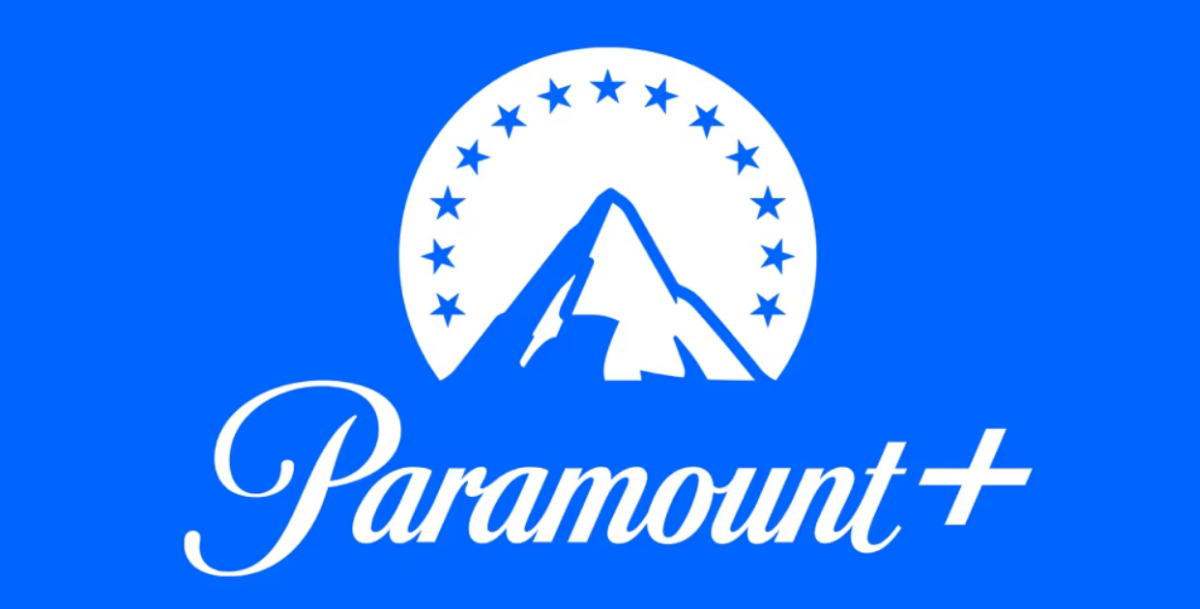 ogo Paramount+ avec texte promotionnel pour un mois d'essai gratui