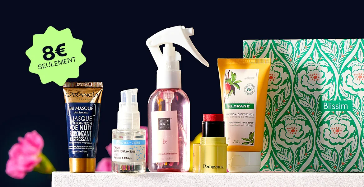 : Box beauté Blissim de Novembre, offre Black Friday exceptionnelle