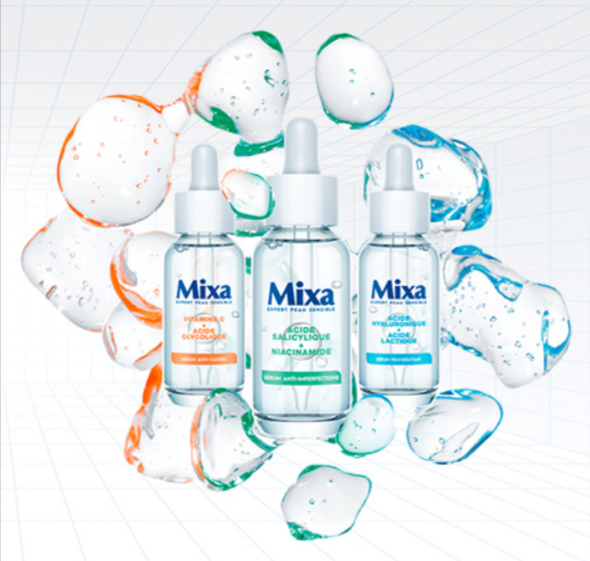 Testez Gratuitement la Nouvelle Gamme de Sérums Mixa pour Peaux Sensibles – 300 Chanceux !
