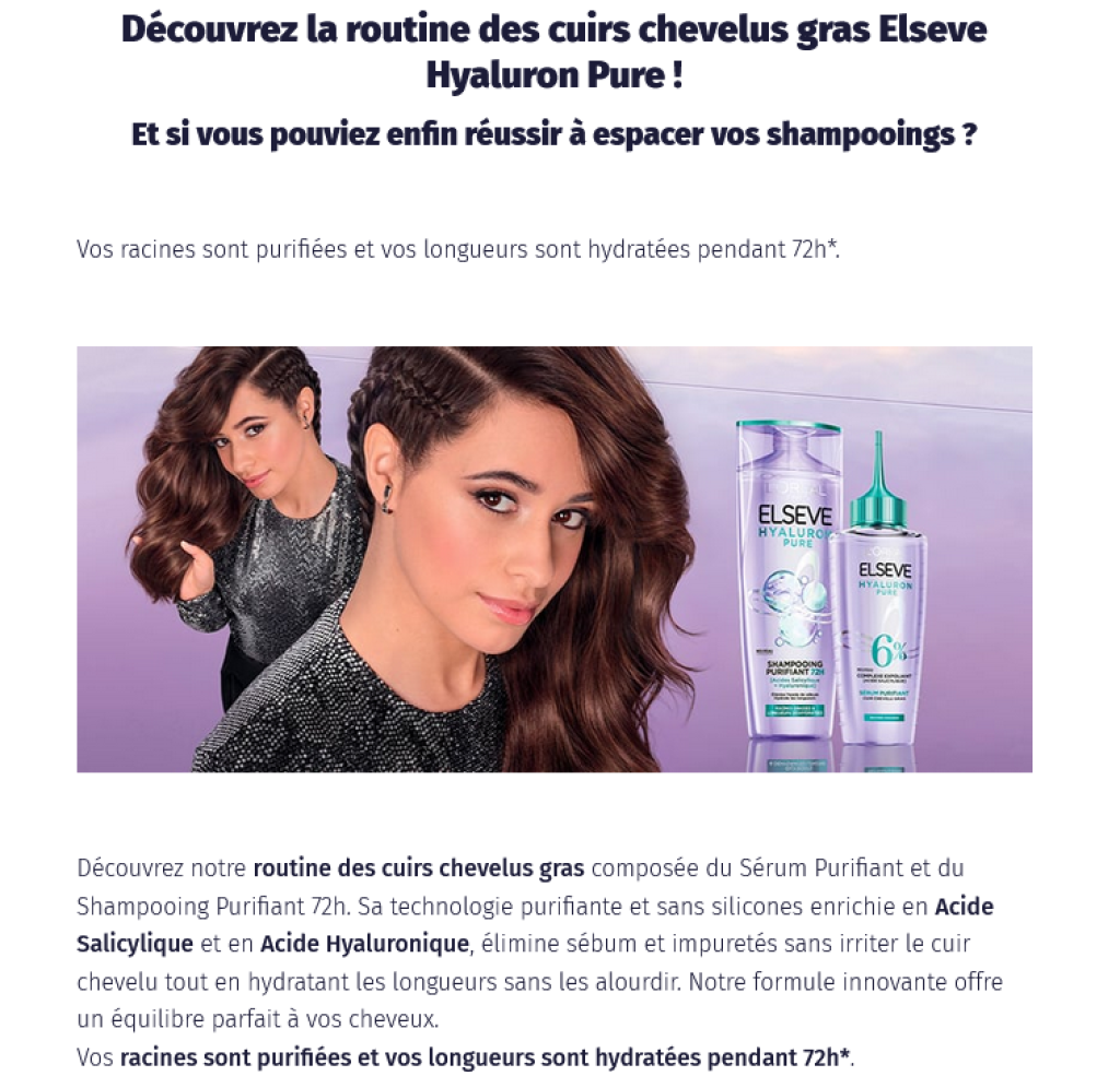 Offre de test Elseve Hyaluron Pure sur Sampleo