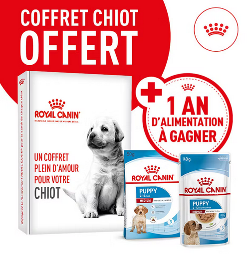 Coffret Découverte Gratuit Royal Canin Puppy pour Chiot
