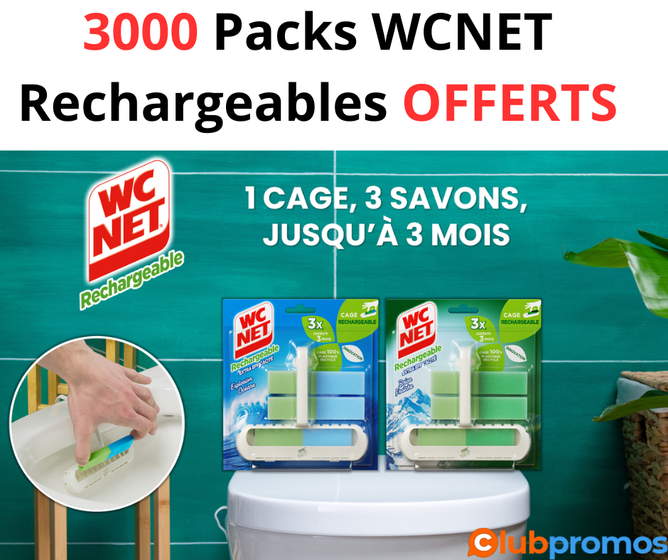 est gratuit de WC Net Rechargeable