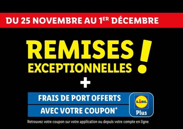 Black Friday Lidl : Les Meilleures Offres à Ne Pas Manquer !
