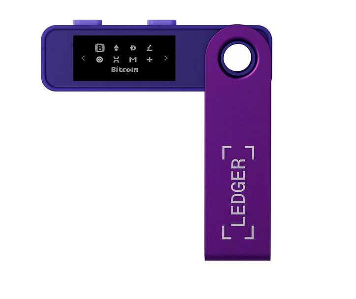 LEDGER Nano S Plus Violet Améthyste Crypto Wallet